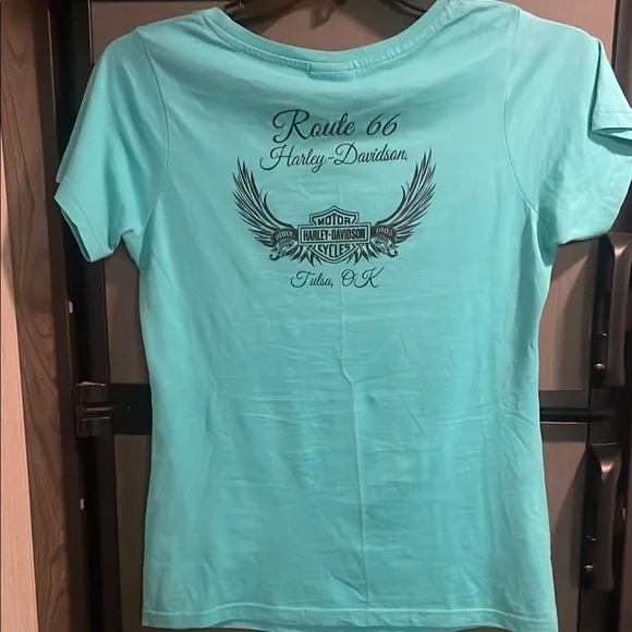 Harley-Davidson Fitted Short Sleeve T-Shirt size M GUC - Picture 4 of 5